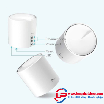 Hệ thống Wi-Fi 6 Mesh cho Gia đình AX1800 TP-LINK Deco X20(1-pack)