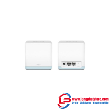 Hệ Thống Wi-Fi Mesh Cho Gia Đình AC1200 Mercusys Halo H30 (2 Pack)
