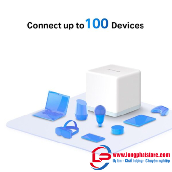 Hệ Thống Wi-Fi Mesh Cho Gia Đình AC1200 Mercusys Halo H30 (2 Pack)