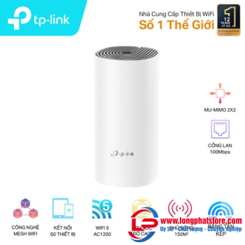 Hệ thống Wi-Fi Mesh Cho Gia Đình AC1200 TP-LINK DECO E4