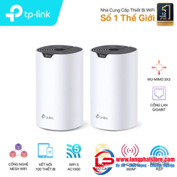 Hệ Thống Wi-Fi Mesh Cho Gia Đình AC1900 TP-LINK Deco S7(1-pack)