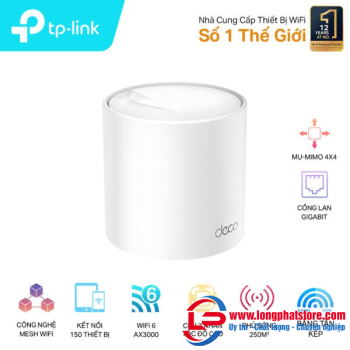 Hệ thống Wi-Fi Mesh AX5400 TP-LINK Deco X60(1-pack)