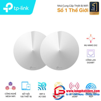 Hệ thống Wi-Fi Mesh cho Gia đình AC1300 TP-LINK Deco M5(1-Pack)