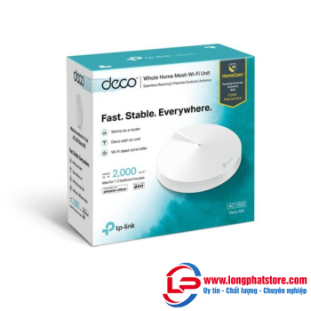 Hệ thống Wi-Fi Mesh cho Gia đình AC1300 TP-LINK Deco M5(1-Pack)