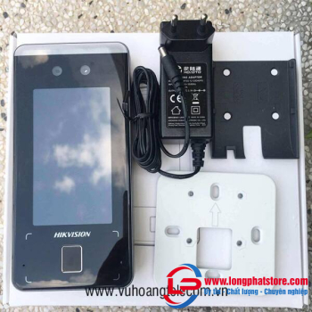 Máy chấm công khuôn mặt, vân tay, thẻ EM HIKVISION DS-K1T341AMF