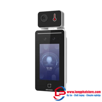 Máy chấm công đo thân nhiệt, nhận diện khuôn mặt, thẻ EM HIKVISION DS-K1T341BMWI-T