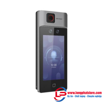 Máy chấm công đo thân nhiệt, nhận diện khuôn mặt, thẻ EM HIKVISION DS-K1T671TM-3XF