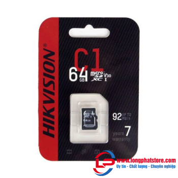 Thẻ nhớ Micro SD 64GB HIKVISION HS-TF-C1(STD)/64G