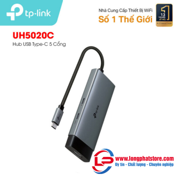 Hub USB type-C 5 cổng TP-Link UH5020C