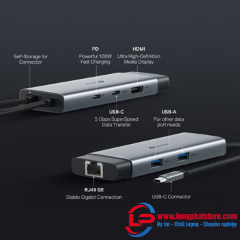 Hub USB type-C 6 cổng TP-Link UH6120C