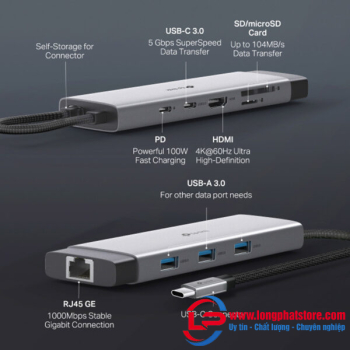 Hub USB type-C 9 cổng TP-Link UH9120C