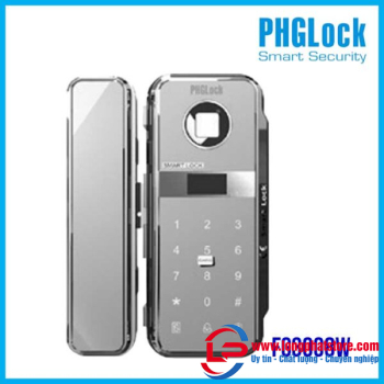 Khóa cho cửa kính tự động, có chấm công PHGLOCK FG3008W (Remote)