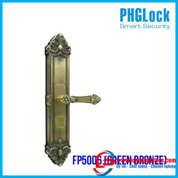 Khóa cửa cho biệt thự, căn hộ sang trọng PHGLOCK FP5006 (Green Bronze)