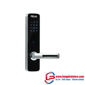 Khóa cửa cho căn hộ, nhà phố PHGLOCK KR7155 (Bạc)