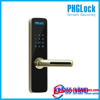 Khóa cửa cho căn hộ, nhà phố PHGLOCK KR7155 (Vàng)