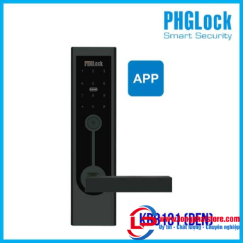 Khóa cửa điện tử cho căn hộ PHGLOCK KR8131 (Đen – App)