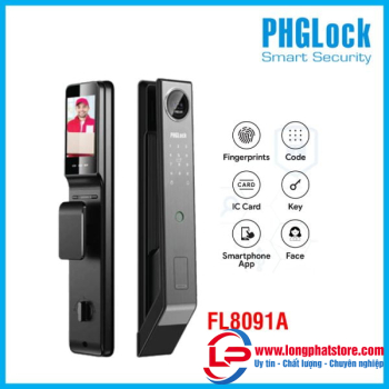 Khóa cửa nhận diện khuôn mặt PHGLOCK FL8091A