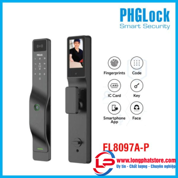 Khóa cửa nhận diện khuôn mặt PHGLOCK FL8097A-P (App PHGLock Pass)