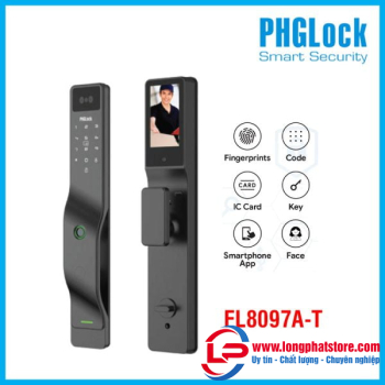 Khóa cửa nhận diện khuôn mặt PHGLOCK FL8097A-T (App Tuya)