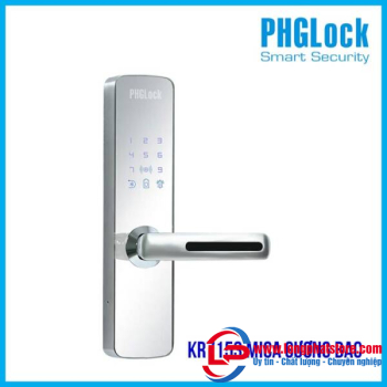 Khóa cửa cho căn hộ, nhà phố PHGLOCK FP7153W-S (Mica gương bạc)