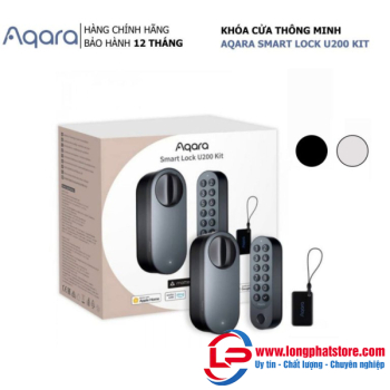Khóa cửa thông minh AQARA U200 (Đen/Bạc)