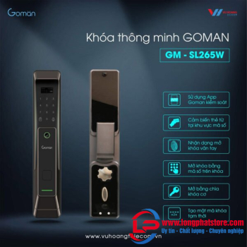 Khóa cửa thông minh cao cấp GOMAN GM-SL265W