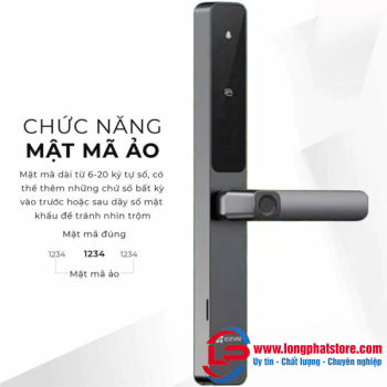 Khóa cửa thông minh cho cửa nhôm EZVIZ DL06 Pro