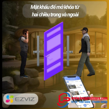 Khóa cửa thông minh cho cửa nhôm EZVIZ DL06 Pro