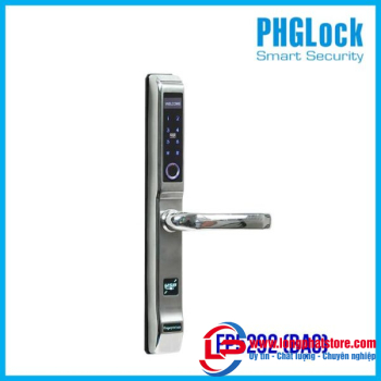 Khóa cửa vân tay cho cửa nhôm PHGLOCK FP5292-S (Bạc)