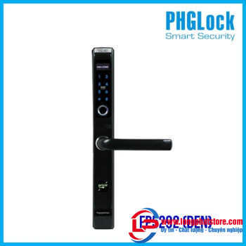 Khóa cửa vân tay cho cửa nhôm PHGLOCK FP5292-B (Đen)