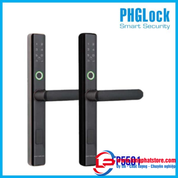 Khóa cửa vân tay cho cửa nhôm PHGLOCK FP5501