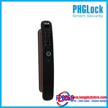 Khóa cửa vân tay PHGLOCK FP6060 [Màu Đen]