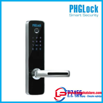 Khóa cửa cho văn phòng, căn hộ, nhà phố PHGLOCK FP7155 (Bạc)