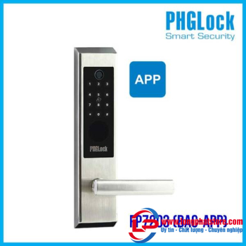 Khóa điện tử cho văn phòng PHGLOCK FP7203 (Bạc-App)