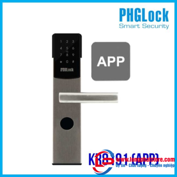 Khóa thông minh cho căn hộ chung cư PHGLOCK KR8191 (App)