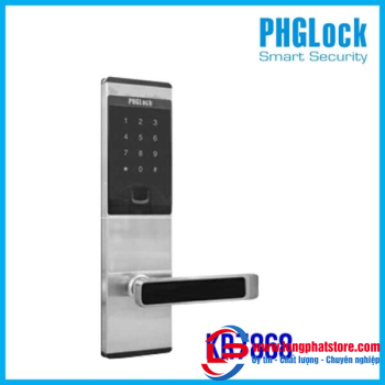 Khóa thông minh cho căn hộ PHGLOCK KR7868 (Bạc)