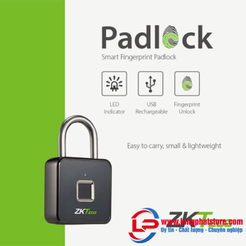 Khóa thông minh vân tay ZKTECO Padlock