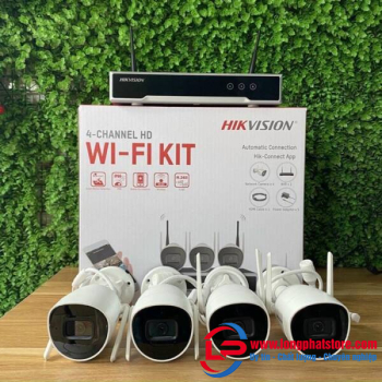 Trọn bộ Kit 4 camera Wifi HIKVISION NK42W0H(D)