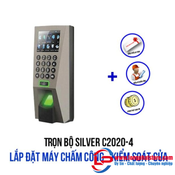 Lắp đặt máy chấm công – kiểm soát cửa Ronald Jack (SILVER C2020-4)