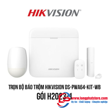 Lắp đặt trọn bộ báo trộm HIKVISION DS-PWA64-Kit-WB (H2023-1)