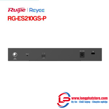 Layer 2 Smart Managed PoE Switch 10 Cổng RUIJIE REEYE RG-ES210GS-P