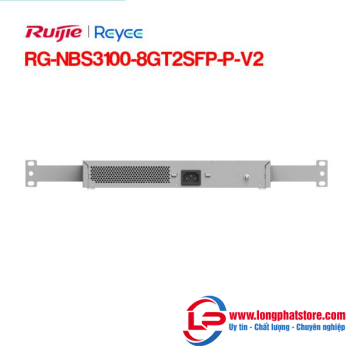 Layer 2 Smart Managed PoE Switch 8 Cổng RUIJIE REEYE RG-NBS3100-8GT2SFP-P-V2