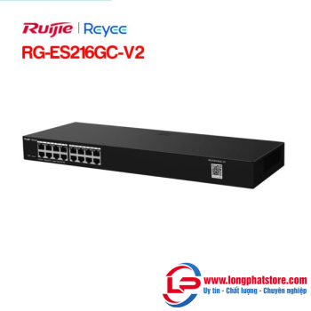 Layer 2 Smart Managed Switch 16 Cổng RUIJIE REEYE RG-ES216GC-V2