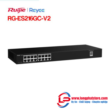 Layer 2 Smart Managed Switch 16 Cổng RUIJIE REEYE RG-ES216GC-V2