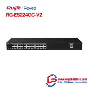 Layer 2 Smart Managed Switch 24 Cổng RUIJIE REEYE RG-ES224GC-V2