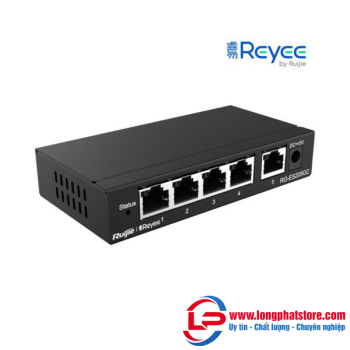 Layer 2 Smart Managed Switch 5 Cổng 10/100/1000BASE-T RUIJIE REYEE RG-ES205GC
