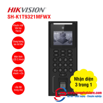 Máy chấm công khuôn mặt HIKVISION SH-K1T9321MFWX