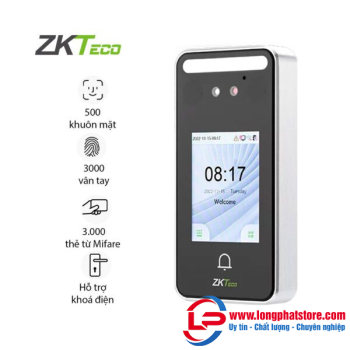 Máy chấm công nhận diện khuôn mặt, vân tay ZKTECO Speedface-V3L (Lite)