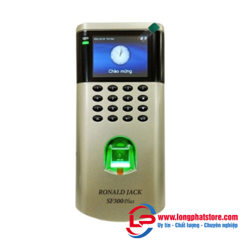 Máy chấm công vân tay, thẻ cảm ứng RONALD JACK SF300Plus