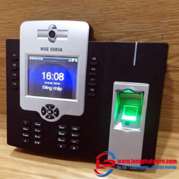 Máy chấm công vân tay, thẻ cảm ứng WISE EYE 9089A